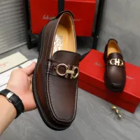 $98.00 USD Salvatore Ferragamo Leather Shoes For Men #1416447
