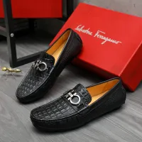 $76.00 USD Salvatore Ferragamo Leather Shoes For Men #1416524