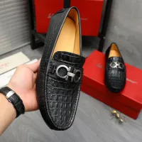 $76.00 USD Salvatore Ferragamo Leather Shoes For Men #1416524