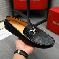 $76.00 USD Salvatore Ferragamo Leather Shoes For Men #1416525