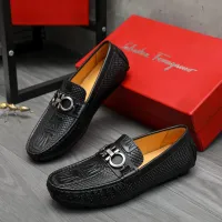$76.00 USD Salvatore Ferragamo Leather Shoes For Men #1416526