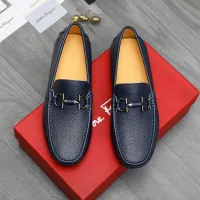 $76.00 USD Salvatore Ferragamo Leather Shoes For Men #1416528