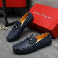 $76.00 USD Salvatore Ferragamo Leather Shoes For Men #1416528