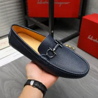 $76.00 USD Salvatore Ferragamo Leather Shoes For Men #1416528