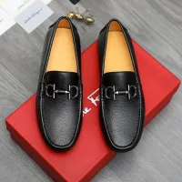 $76.00 USD Salvatore Ferragamo Leather Shoes For Men #1416529