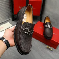 $96.00 USD Salvatore Ferragamo Leather Shoes For Men #1416536