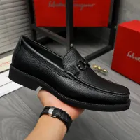 $96.00 USD Salvatore Ferragamo Leather Shoes For Men #1416537