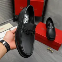 $96.00 USD Salvatore Ferragamo Leather Shoes For Men #1416538