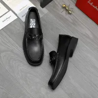 $96.00 USD Salvatore Ferragamo Leather Shoes For Men #1416539