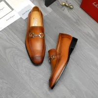 $88.00 USD Salvatore Ferragamo Leather Shoes For Men #1416542