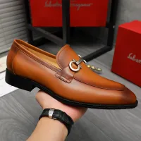 $88.00 USD Salvatore Ferragamo Leather Shoes For Men #1416542