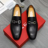 $88.00 USD Salvatore Ferragamo Leather Shoes For Men #1416543