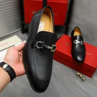 $88.00 USD Salvatore Ferragamo Leather Shoes For Men #1416543