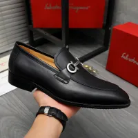 $88.00 USD Salvatore Ferragamo Leather Shoes For Men #1416543