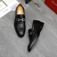 $88.00 USD Salvatore Ferragamo Leather Shoes For Men #1416545