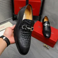 $88.00 USD Salvatore Ferragamo Leather Shoes For Men #1416545