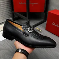 $88.00 USD Salvatore Ferragamo Leather Shoes For Men #1416545