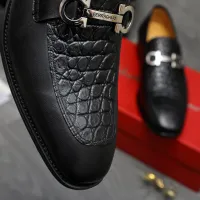 $88.00 USD Salvatore Ferragamo Leather Shoes For Men #1416545