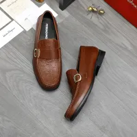 $88.00 USD Salvatore Ferragamo Leather Shoes For Men #1416546