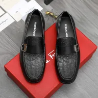 $88.00 USD Salvatore Ferragamo Leather Shoes For Men #1416547