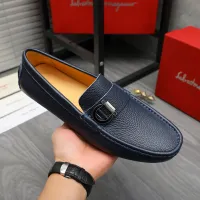 $76.00 USD Salvatore Ferragamo Leather Shoes For Men #1416549