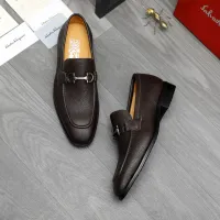 $88.00 USD Salvatore Ferragamo Leather Shoes For Men #1416552