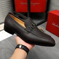 $88.00 USD Salvatore Ferragamo Leather Shoes For Men #1416552