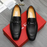 $88.00 USD Salvatore Ferragamo Leather Shoes For Men #1416553