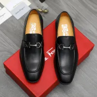 $88.00 USD Salvatore Ferragamo Leather Shoes For Men #1416554