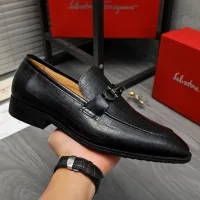 $88.00 USD Salvatore Ferragamo Leather Shoes For Men #1416555