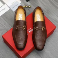 $88.00 USD Salvatore Ferragamo Leather Shoes For Men #1416556