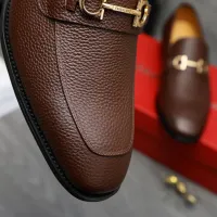 $88.00 USD Salvatore Ferragamo Leather Shoes For Men #1416556