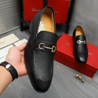 $88.00 USD Salvatore Ferragamo Leather Shoes For Men #1416557