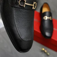 $88.00 USD Salvatore Ferragamo Leather Shoes For Men #1416557