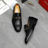 $88.00 USD Salvatore Ferragamo Leather Shoes For Men #1416558