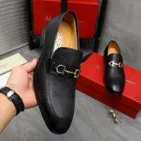 $88.00 USD Salvatore Ferragamo Leather Shoes For Men #1416559