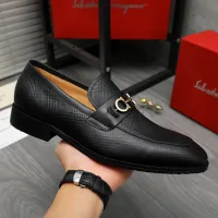 $88.00 USD Salvatore Ferragamo Leather Shoes For Men #1416559