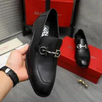 $88.00 USD Salvatore Ferragamo Leather Shoes For Men #1416561
