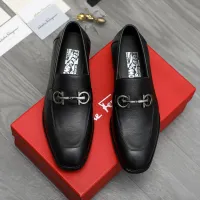 $88.00 USD Salvatore Ferragamo Leather Shoes For Men #1416563