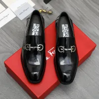 $88.00 USD Salvatore Ferragamo Leather Shoes For Men #1416564