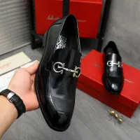 $88.00 USD Salvatore Ferragamo Leather Shoes For Men #1416564