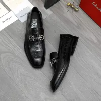 $88.00 USD Salvatore Ferragamo Leather Shoes For Men #1416565