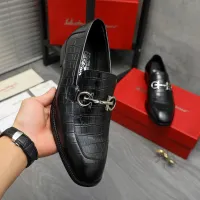 $88.00 USD Salvatore Ferragamo Leather Shoes For Men #1416565