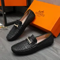 $76.00 USD Hermes Leather Shoes For Men #1416937