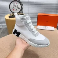 $80.00 USD Hermes High Tops Shoes For Men #1416996