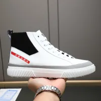 $85.00 USD Prada High Top Shoes For Men #1417142