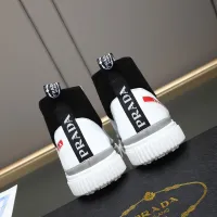 $85.00 USD Prada High Top Shoes For Men #1417142