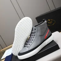 $85.00 USD Prada High Top Shoes For Men #1417143