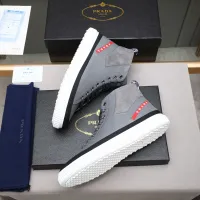 $85.00 USD Prada High Top Shoes For Men #1417143
