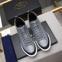 $85.00 USD Prada High Top Shoes For Men #1417143